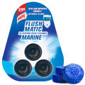 Harpic Flushmatic Marine In Cistern Toilet Cleaner Blocks (50g X 3pcs) Automatic Cleaning with Every Flush. 