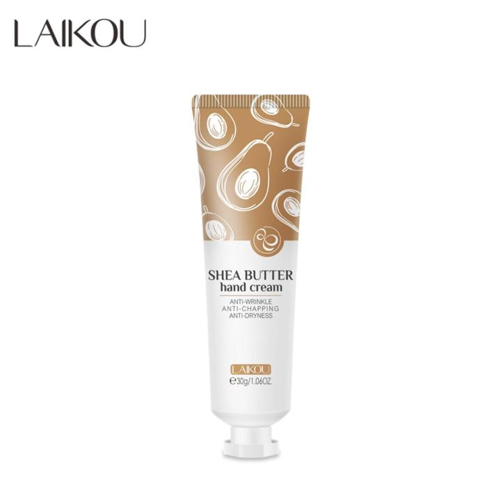 LAIKOU Shea Butter Moisturizing Hand Cream Anti-aging Tender Skin 30g