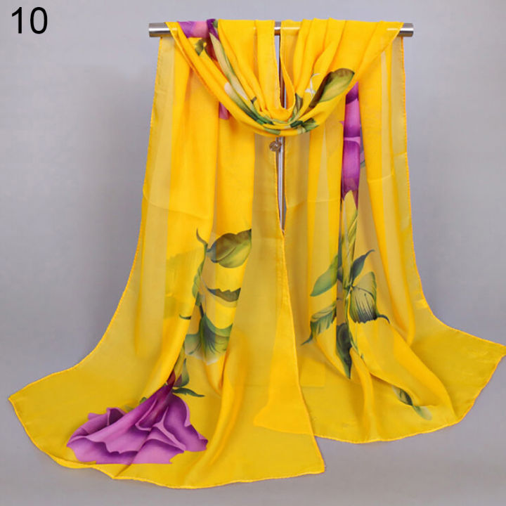 Oimg%20women%20fashion%20long%20soft%20wrap%20shawl%20rose%20flower%20printed%20sheer%20chiffon%20scarf%20-%20Image%203