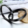 Black Round Bracelet For Man. 
