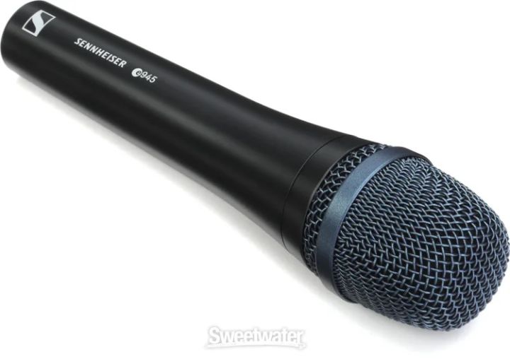 Sennheiser e 945 Supercardioid Dynamic Vocal Microphone Black