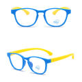 Square Kids Glasses Silicone Flexible Children Optical Frame Boys Girls Computer Transparent Spectacle for Sight Eyeglass.