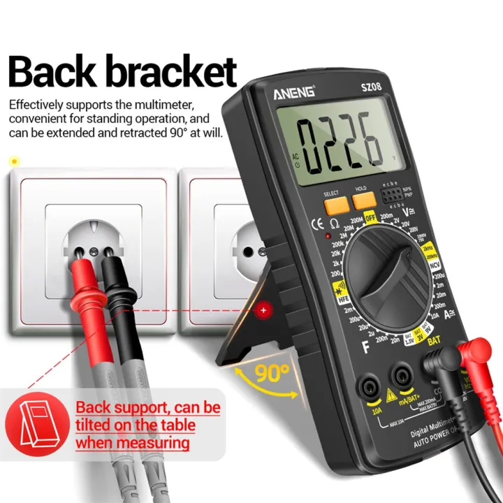ANENG%20SZ08%20Digital%20Multimeter%20Ultra-Thin%20Storage%20Professional%20Multimetro%20Auto%20Voltmeter%20AC%20DC%20Resistance%20Handhold%20Testers(Black)%20-%20multimeter%20-%20Image%206