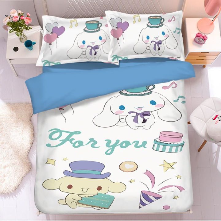 New%20cute%20Cinnamoroll%20four-piece%20set%20cute%20bed%20sheet%20quilt%20cover%20Sanrio%20bedding%20student%20dormitory%20single%20bed%20three-piece%20set%20-%20Image%202