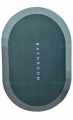 Super Absorbent Bath Mat with Non-Slip Bottom - Easy to Clean Bathroom Rugs (Green Colour).