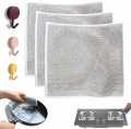 Multipurpose Wire Dishwashing Rags for Wet and Dry, Multipurpose Non-Scratch Scrubbing Wire Dishwashing Ragsfor Dishes, Sinks, Counters, Stove Tops, Easy Rinsing.