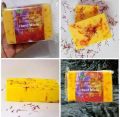 100% Hand Made Saffron Goat Milk Bar 100g Soap- 1 pcs. 