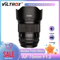 Viltrox AF 75mm F1.2 XF Pro Professional Portrait Prime Lens Large Aperture for Scenery Architecture Night Scene Video Recording. 
