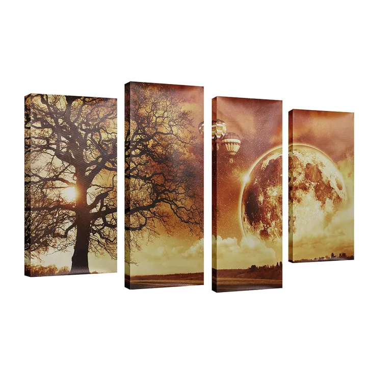 4pcs%20Large%20Canvas%20Huge%20Modern%20Home%20Wall%20Decor%20Art%20Oil%20Painting%20Picture%20Print%20No%20Frame-Global%20Collection%20-%20Image%203