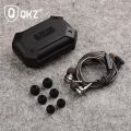 QKZ DM 9 Zinc Alloy Hifi Earphones Gaming High Stereo Bus Sound In Ear Earphones,magnetic earphones(Original).