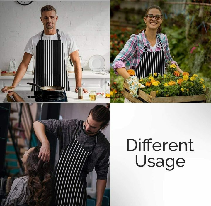 Adult%20colorful%20Stripe%20Bib%20Apron%20Chef%20Waiter%20Kitchen%20Cooking%20Pockets%20Women%20Apron%20Fashion%20-%20Image%207