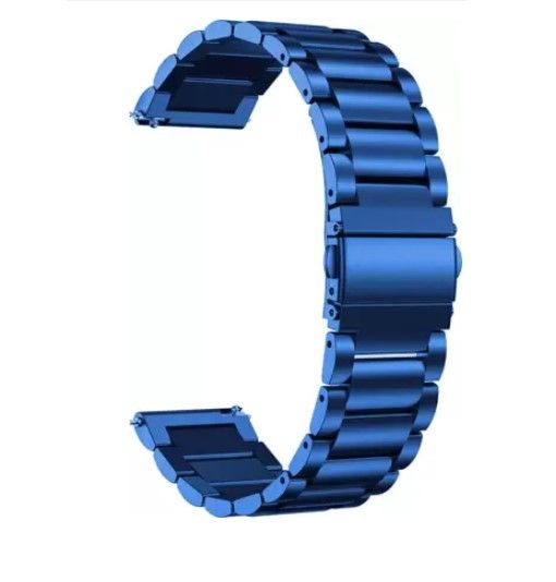 22Mm%20Stainless%20Steel%20Metal%20Wrist%20Band%20Strap%20-%20Smart%20Watch%20Belt%20-%20Image%202