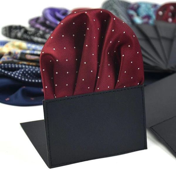 Readymade FoldedSolid Color Pocket Square For Men Suit Pocket Scarf (1PS)