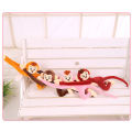 65CM Cute Long-Armed Monkey Shaped Plush Toy Monkey Long Arm Tail Soft Plush Hanging Doll Toy Home Decor Curtains Hanger. 