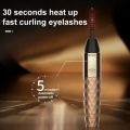 Electric Eyelash Curler Usb Rechargeable Portable Heated Eyelash Curler with Lcd Display Long Lasting Lash Lifting for Women's.