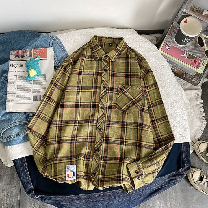 Men%20Flannel%20Plaid%20Shirt%20Long%20Sleeve%20Loose%20Hip%20Hop%20Street%20Mens%20Casual%20Shirts%20Pocket%20Male%20Soft%20Dress%20Shirt%20Plus%20Size%20Dropshipping%20-%20Image%206