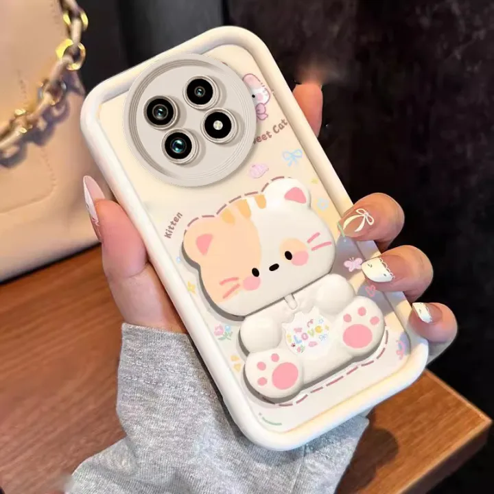 Case%20for%20realme%2013%2014%2015%20pro%20plus%205g%2013%20pro%205g%20phone%20casing%20back%20cover%20Softcase%20Silicone%20shockproof%20Cover%20new%20design%20aesthetic%20cute%20cat%20with%20makeup%20mirror%20holder%20for%20girls%20JTMMZJ9%20-%20Image%202