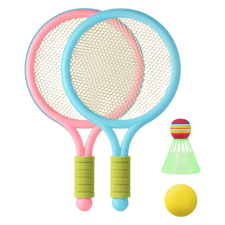 Kids%20Tennis%20Rackets%20Set,%20Plastic%20Racquet%20with%201Pcs%20Tennis%20Balls,%201Pcs%20Badminton,%20for%20Children%20Outdoor%20and%20Indoor%20-%20Image%205