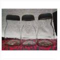 3 Pis Glass Built Coffee Jar 500ml(কফির কাচের জার). 