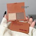 Two Color Eyeshadow Palette Korean Professionals Big Eyes Makeup Pearlescent Matte Shiny Eye Shadow Pallet Makeup Pigment Powder.