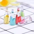 【Hottest Trends】 5Pcs 1/12 Miniature food mini fruit drink model for dollhouse kitchen toys ZH. 