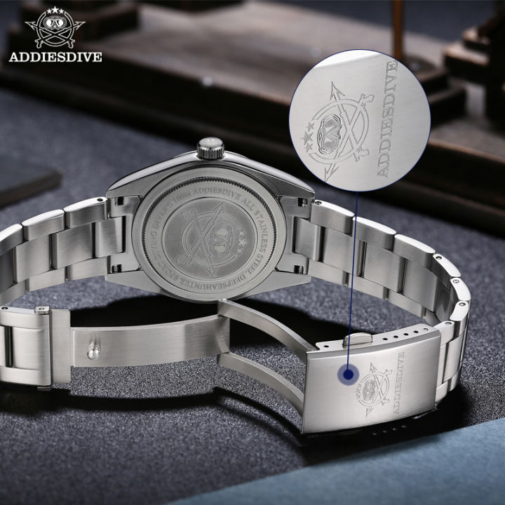 ADDIESDIVE%2036mm%20Top%20Brand%20Men's%20Luxury%20Watch%20316L%20Stainless%20Steel%20Bubble%20Mirror%20Glass%20100m%20Waterproof%20reloj%20hombre%20Quartz%20watch%20-%20Image%204