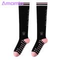 Anti-pilling Compression Socks Cozy Knee-length Winter Socks with Massage Soles for Women Anti-slip High Elasticity Warm Comfortable Yoga Stockings for Jogging Buyers' Favorite Compression Calf.