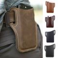 Phone Case Holster Cellphone Loop Holster Belt Waist Bag Props Leather Purse Phone Wallet Running Pouch Travel Camping Bags.