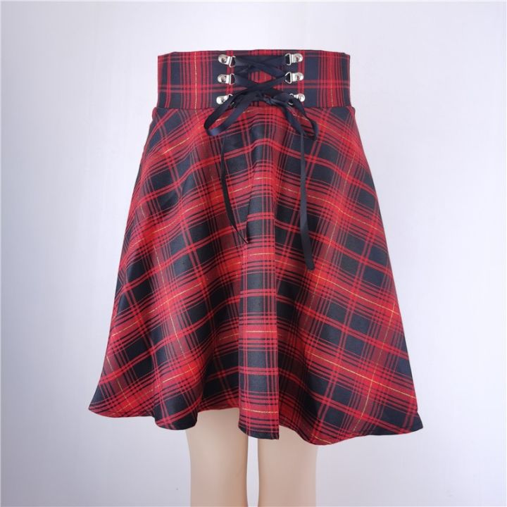 Women's%20Basic%20Versatile%20Flared%20Casual%20Mini%20Skater%20Skirt%20High%20Waisted%20School%20Skirt%20Goth%20Skirt%20Punk%20Skirt%20Black%20Skirt%20Harajuku%20-%20Image%205