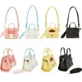Kuromi Sanrio Sling Backpack My Melody Hello Kitty Dual-use Storage Bag Cinnamoroll Cartoon Side Pompom Purin Shoulder Bag.