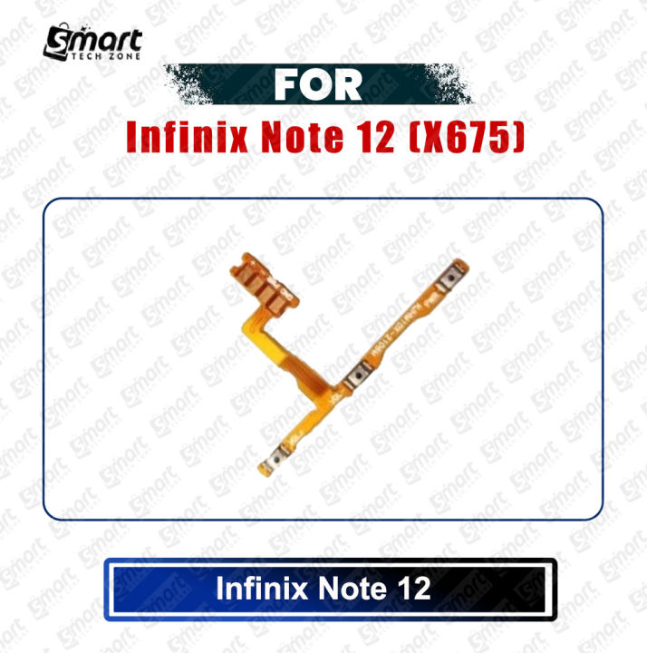 Infinix%20Note%2012%20(X675)%20Power%20on%20/%20off%20Switch%20Button%20Side%20Volume%20Up%20Down%20Buttons%20Flex%20Cable%20Replacement%20Parts%20-%20Image%203