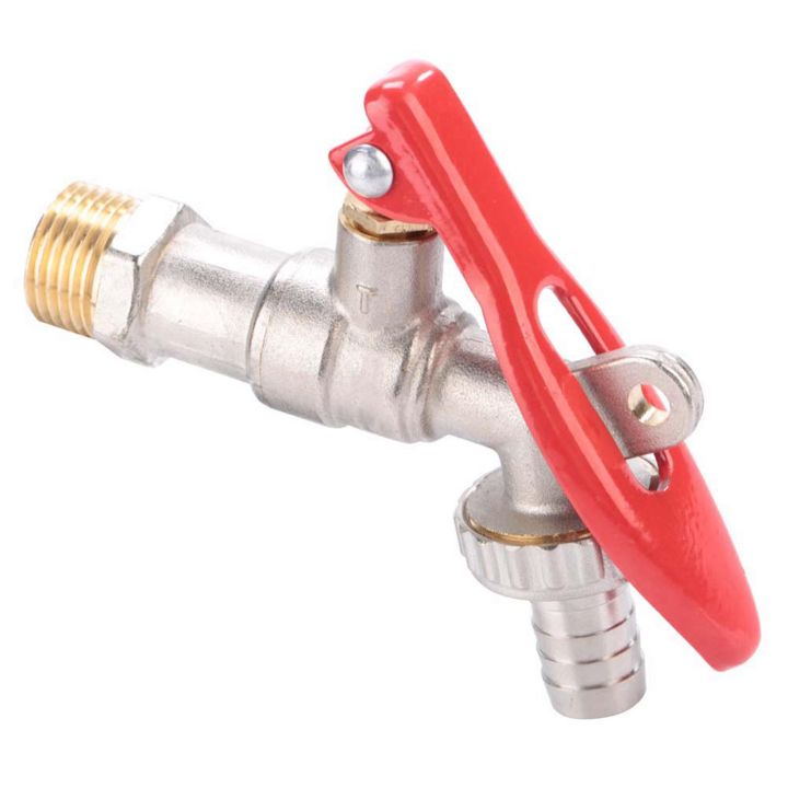 Pool Tap 1x 1/2inch Thread Outdoor Pool Public Place Sink Faucet Lockable Brass ...