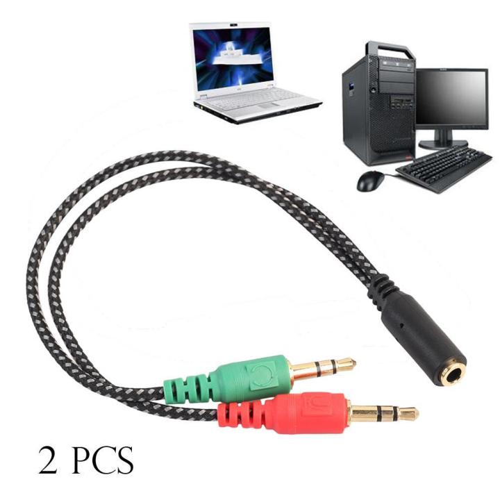 2Pcs%203.5mm%20Stereo%20Jack%201%20Female%20to%202%20Male%20Y%20Splitter%20Cable%20Headphone%20Microphone%20Plug%20Audio%20AUX%20to%20AU%20-%20Image%203