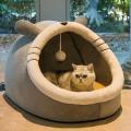 Cat Beds Warm   Cat House Winter Kitten   Puppy Dog Bed Kenne  l Lounger Cushion   Plush Mat Pets House. 