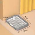 Dog Toilet Reusable Portable Litter Tray for Small Animals Puppy Rabbit gray. 