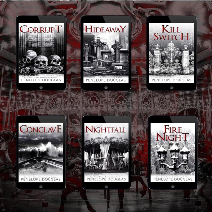 Devils Night Series by Penelope Douglas (White Print)