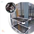 Double Layer Cat Window Perch, Cat Hammock, Suction Cup Window Bed, Sunny Seat Cat Resting Shelf for Indoor Cats for Basking Pet Supplies.