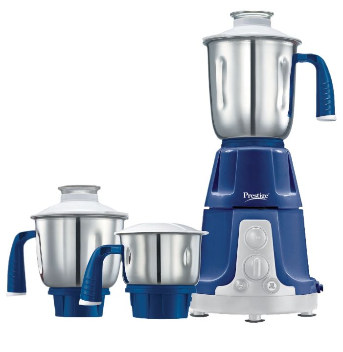 Prestige Deluxe-VS 750 W Mixer Grinder, Stainless Steel Jars