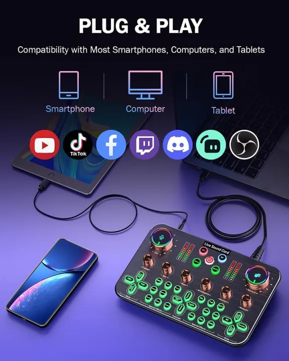 K600%20Sound%20Card%20Professional%20Live%20Broadcast%20Equipment%20Accessory%20Kit%20Audio%20Sound%20Card%20Mixer%20Mobile%20Phone%20Computer%20Universal%20Black%20-%20Image%203