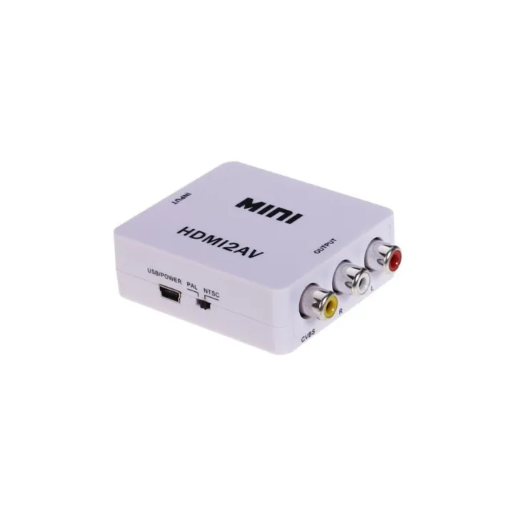 HDMI%20to%20AV%201080P%20Converter%20RCA%20Audio%20Video%20CVBS%20Adapter%20for%20NTSC/PAL%20-%20White%20-%20Image%204