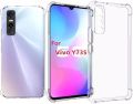 Vivo Y73s 5G/Vivo S7E Premium Silicone Case Crystal Clear Soft TPU Ultra-Thin Transparent Flexible Mobile Phone Back Cover.