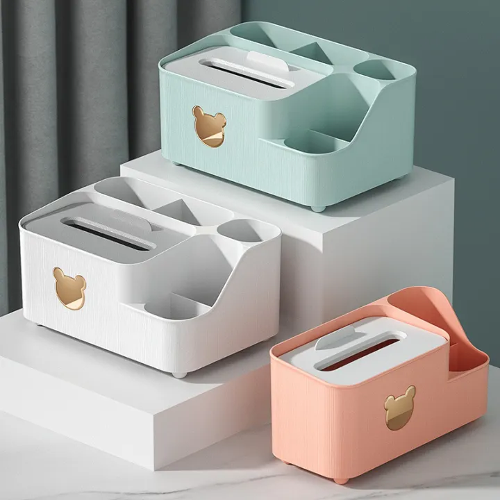 Cartoon%20Storage%20Tissue%20Cute%20Gold%20Plated%20Divided%20Little%20Bear%20Multi%20functional%20Living%20Room%20Restaurant%20Drawing%20Paper%20Box%20-%20Image%204