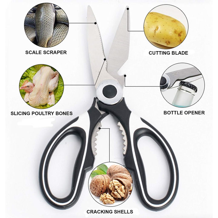 Kitchen Scissors Heavy-duty Cooking Scissors Cutting Chicken Meat Kitchen Shears