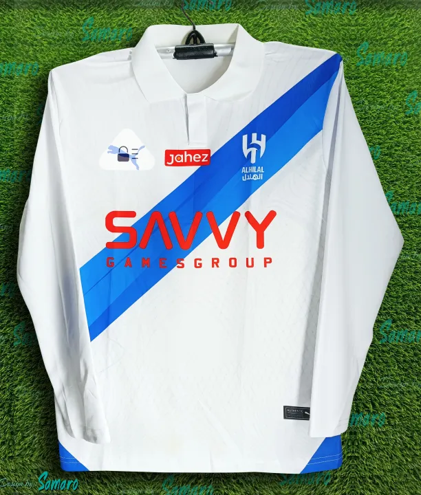 Al-Hilal%20Full%20Sleeve%20Collar%20Polo%20Football%20Jersey%20For%20Men%20-%20Long%20Sleeve%20Polo%20-%20Al%20Hilal%20Jersey%202026/27%20-%20Image%206
