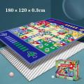 New Design Kids Carpet Ludo Board Game Mat for Children Portable Travel Children Toy Chess Family And Party Games. 