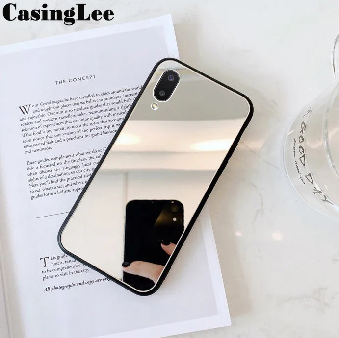 Casinglee%20For%20Samsung%20Galaxy%20A01%20Back%20Cover%20Luxury%20Plating%20Clear%20View%20Makeup%20Mirror%20Soft%20Phone%20Cover%20for%20Samsung%20Galaxy%20A01%20Cosmetic%20Mirror%20Case%20-%20Image%202