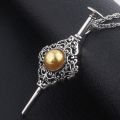 Movie Dumbledore Gellert Grindelwald Blood Pact Pendant Necklace Cosplay Unisex Jewelry Prop. 