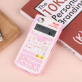 Sanrio Kawaii Hello Kitty Scientific Calculator Voice Computer Multifunctional Office Electronic Calculator For Girls And Boy. 