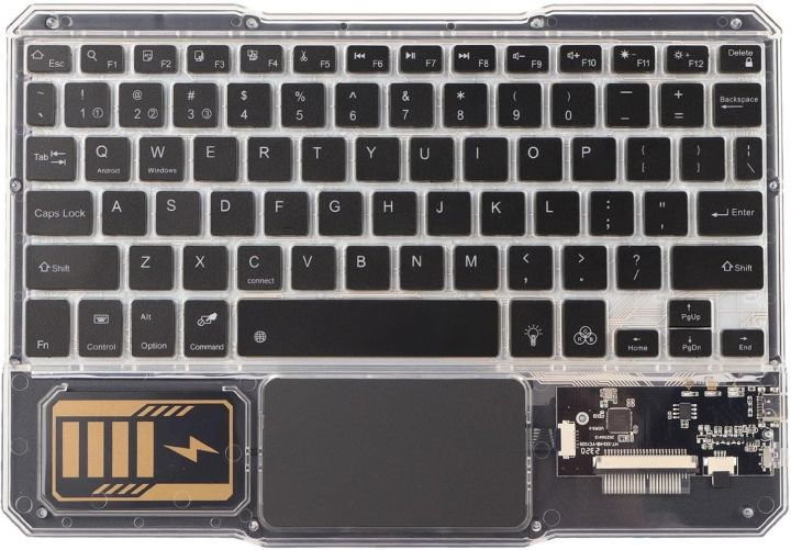 Bluetooth%20Keyboard%20Transparent,%20Multi%20Device%20Ultra%20Thin%20Portable%20Wireless%20Keyboard%20for%20Smartphone%20Tablet%20Laptop,%20Backlit%20Mini%20Rechargeable%20Keyboard%20for%20IOS%20Android%20Windows%20(Black)%20-%20Image%208