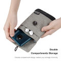 DoomHot Phone Storage Cases Mobile Phone Storage Bags Storage Pouches Oxford Cloth Two-Layer Cell Phone Travel Bags. 